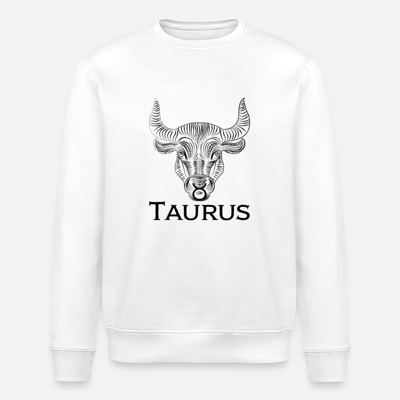 taurus1s Zeichenfläche 1 - Stanley/Stella Unisex Bio-Sweatshirt ROLLER - Weiß