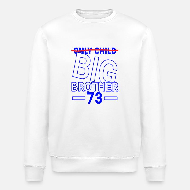 Bruder 73 - Stanley/Stella Unisex Bio-Sweatshirt ROLLER - Weiß