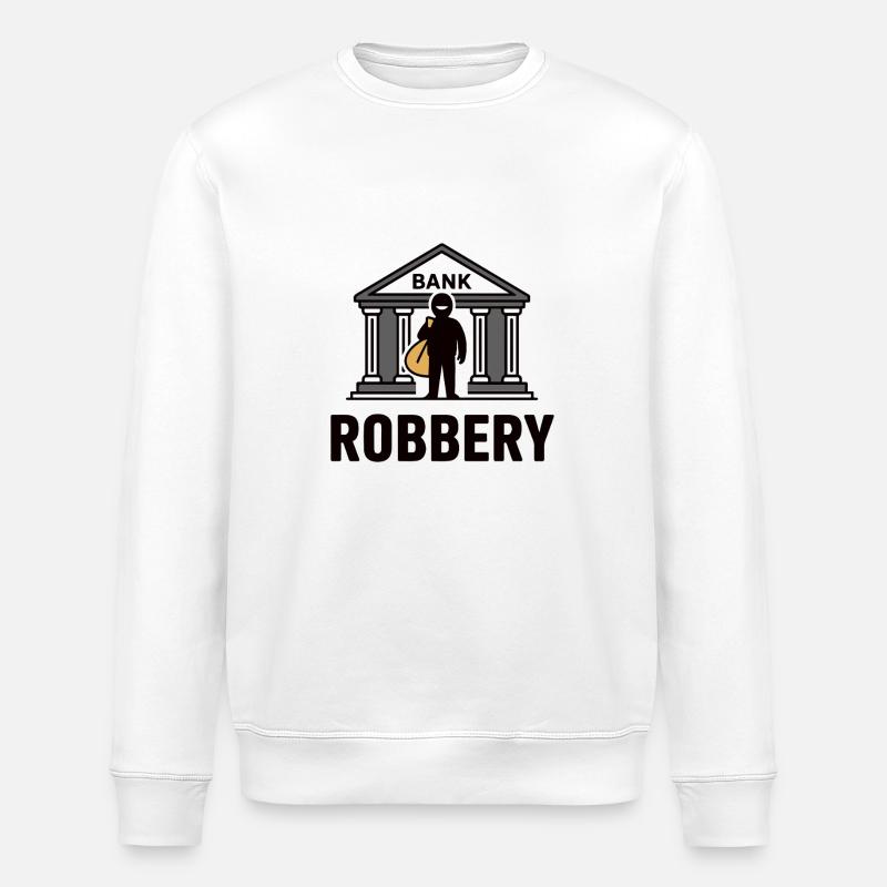 VISUALIZATION - Stanley/Stella ROLLER Unisex Organic Sweatshirt - white