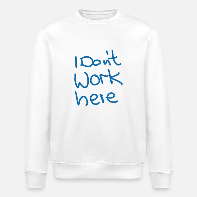 Funny - Stanley/Stella Unisex Bio-Sweatshirt ROLLER - Weiß