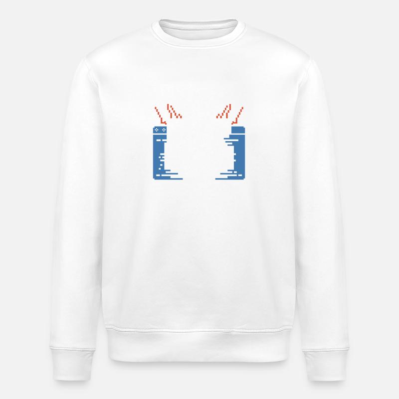 Coding Ninja Programmer Debugging Master - Stanley/Stella ROLLER Unisex Organic Sweatshirt - white