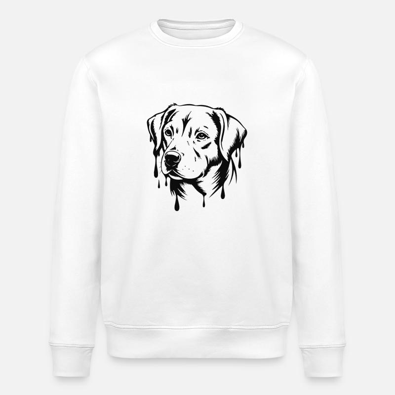 UN CHIEN - Sweat bio ROLLER Stanley/Stella Unisexe - blanc