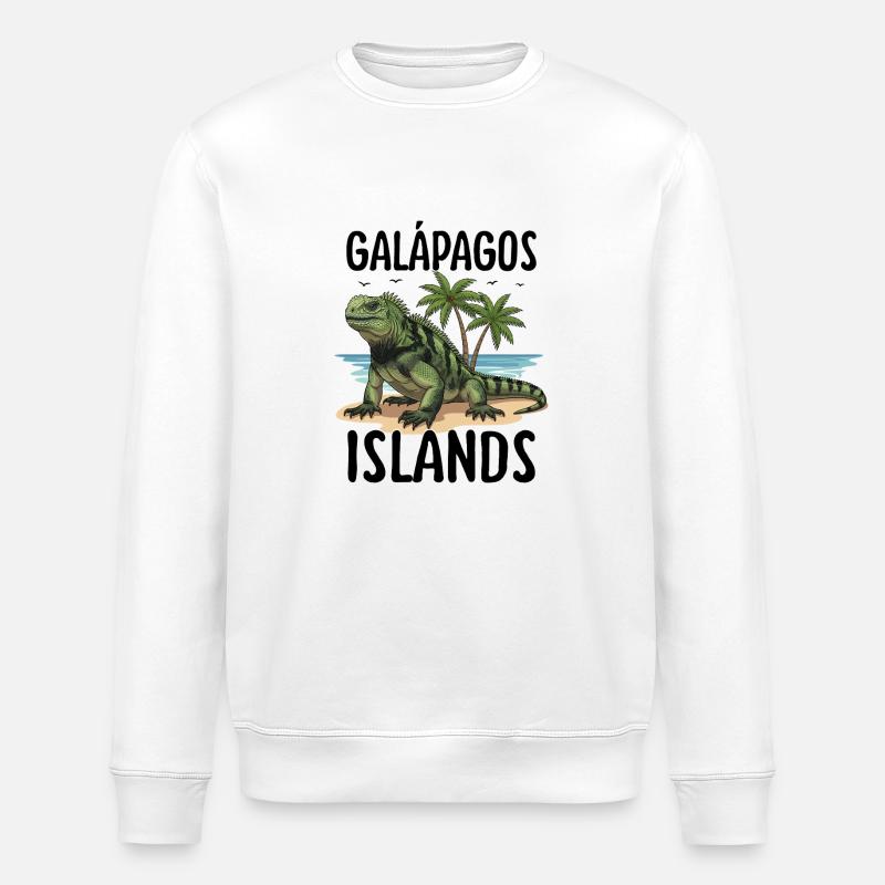 Galapagos Islands - Stanley/Stella Unisex Bio-Sweatshirt ROLLER - Weiß