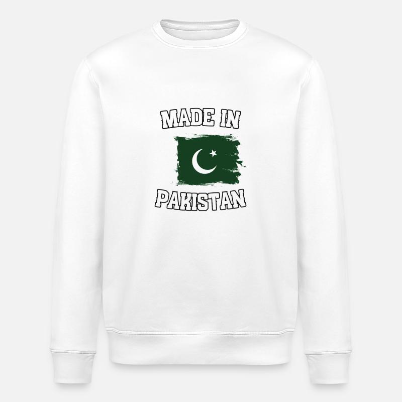 Made in Pakistan - Stanley/Stella Unisex Bio-Sweatshirt ROLLER - Weiß