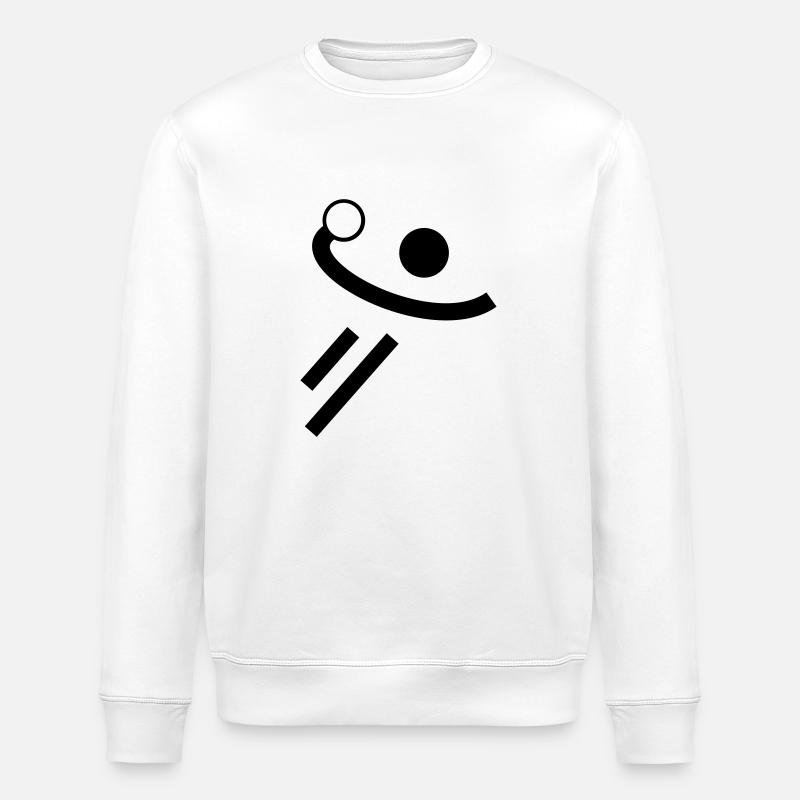 Handball - Sweat bio ROLLER Stanley/Stella Unisexe - blanc