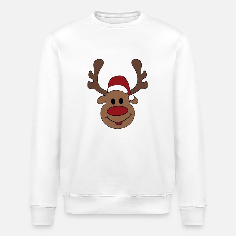 Christmas - Stanley/Stella ROLLER Unisex Organic Sweatshirt - white