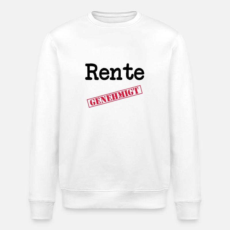 Pension approuvée - Sweat bio ROLLER Stanley/Stella Unisexe - blanc