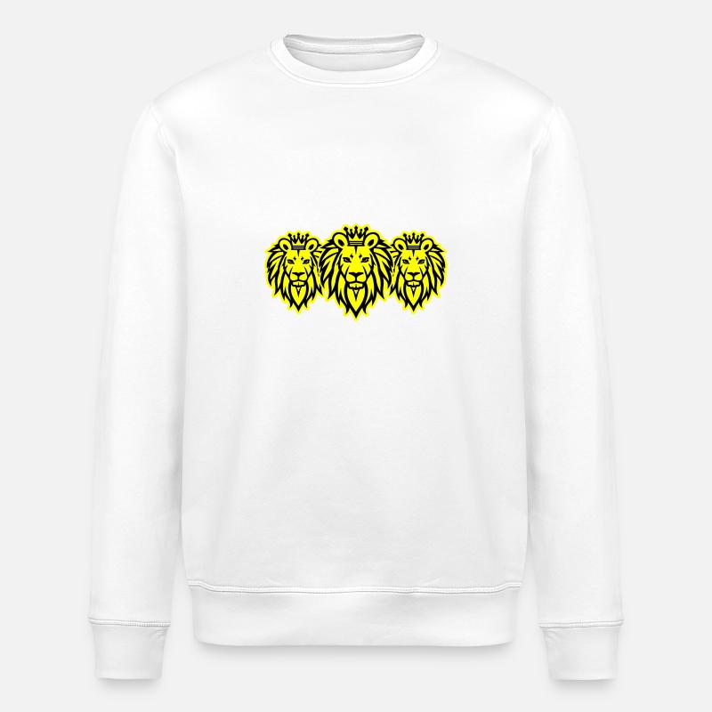 Löwen Team Krone - Sweat bio ROLLER Stanley/Stella Unisexe - blanc