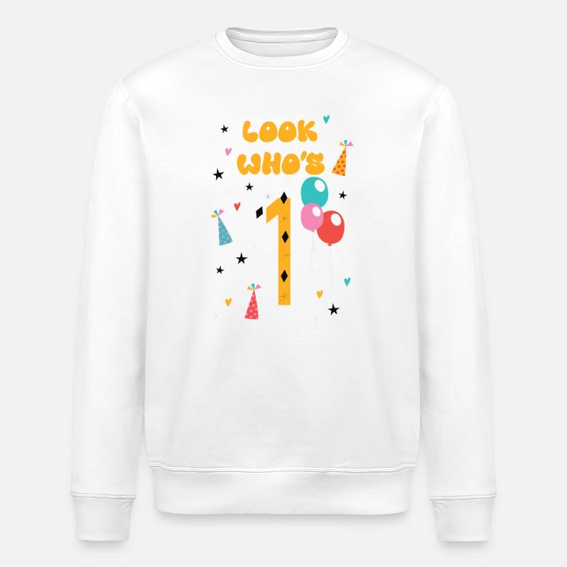 Regardez qui parle - Sweat bio ROLLER Stanley/Stella Unisexe - blanc