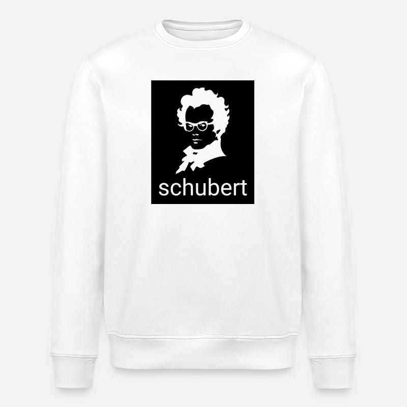 Schubert Silhouette Portrait - Sweat bio ROLLER Stanley/Stella Unisexe - blanc