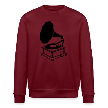 Gramophone - Stanley/Stella ROLLER Unisex Organic Sweatshirt - white - Front - Nik (191cm)