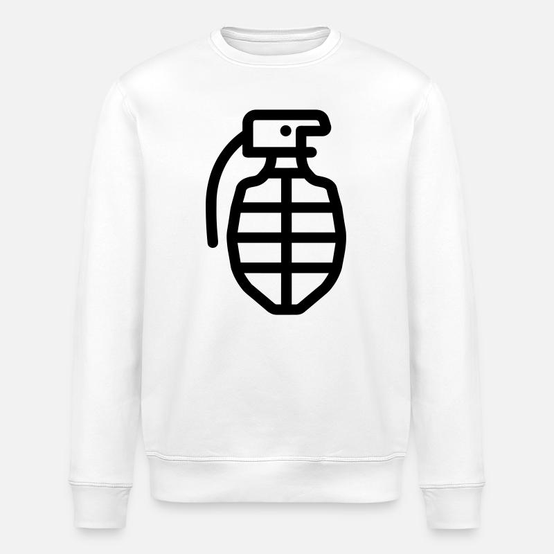 Grenada - Stanley/Stella ROLLER Unisex Organic Sweatshirt - white