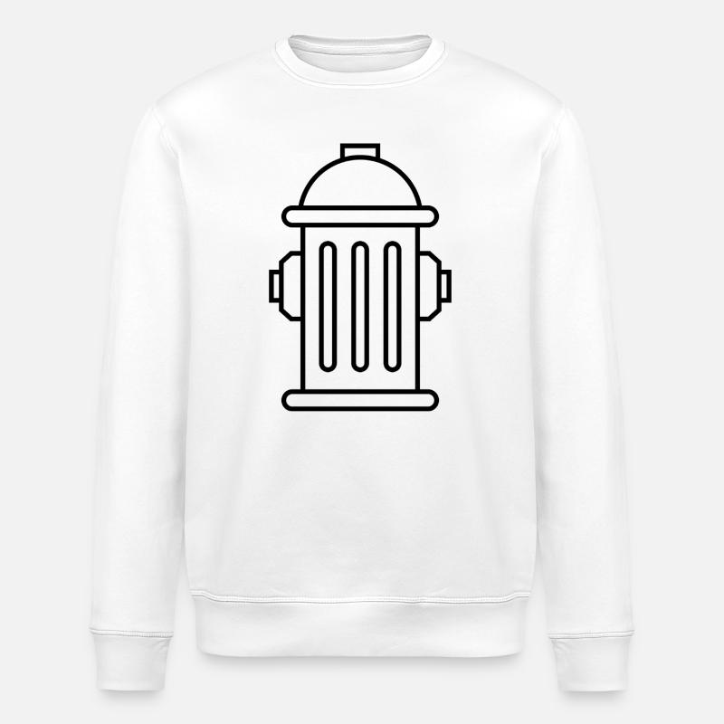 Hydrant - Stanley/Stella Unisex Bio-Sweatshirt ROLLER - Weiß