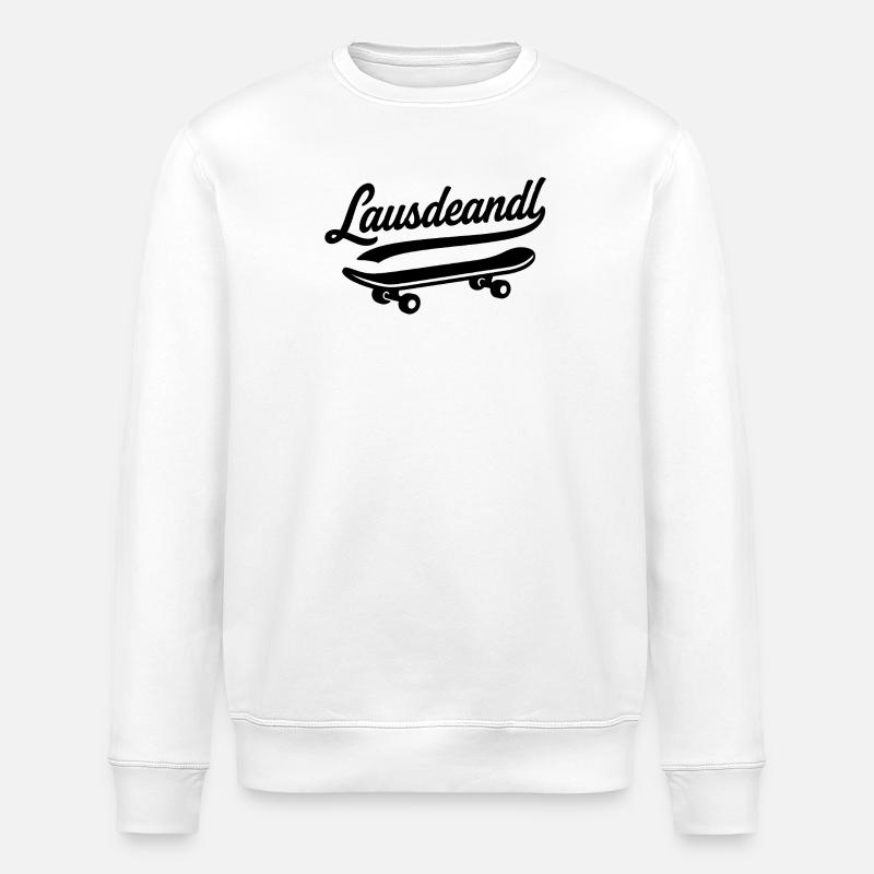 Lausdeandl - Stanley/Stella Unisex Bio-Sweatshirt ROLLER - Weiß