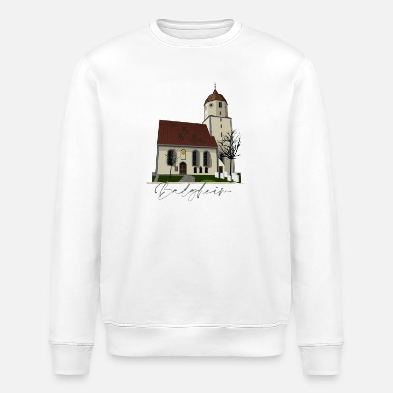 Balgheim // Illustration - Stanley/Stella Unisex Bio-Sweatshirt ROLLER - Weiß