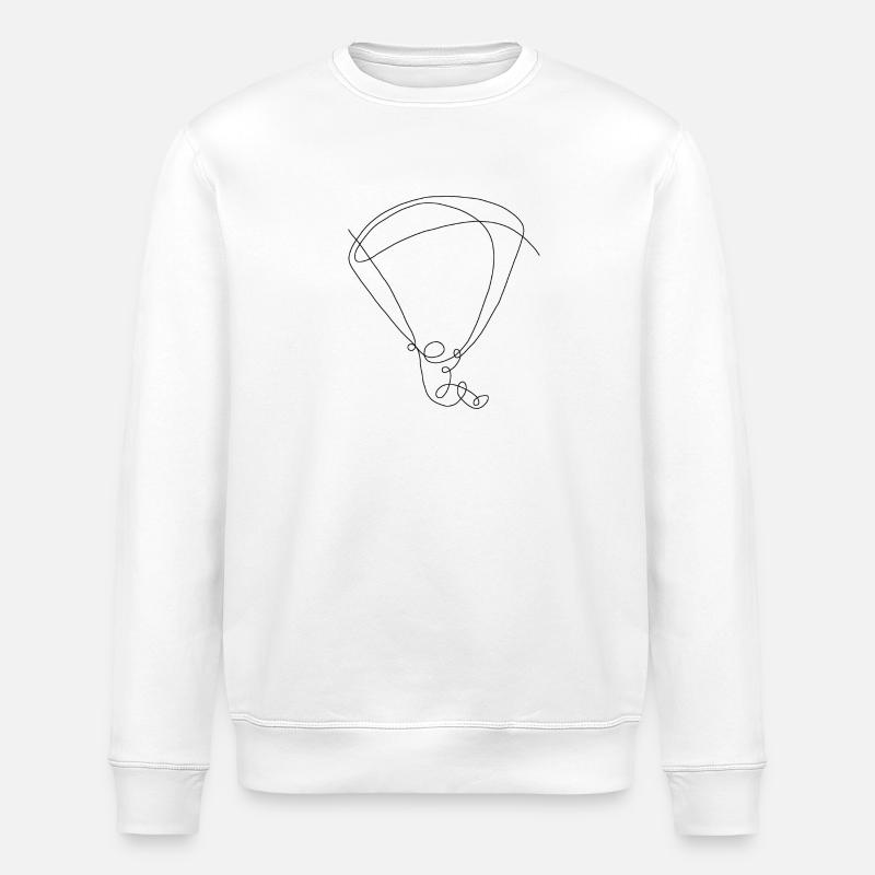 Paragleiter - Stanley/Stella Unisex Bio-Sweatshirt ROLLER - Weiß
