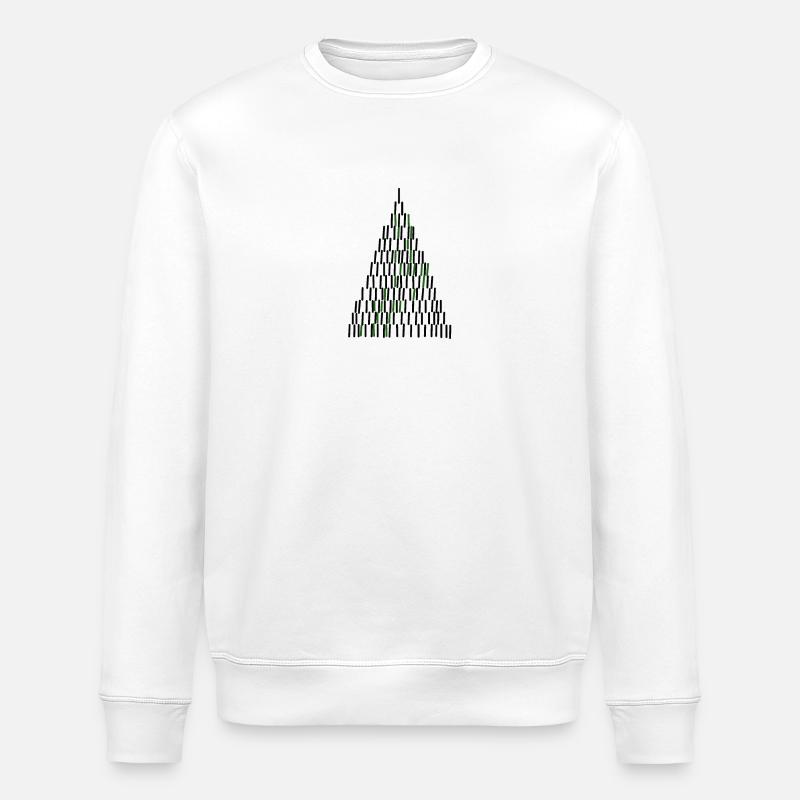 Tannennadeln - Stanley/Stella Unisex Bio-Sweatshirt ROLLER - Weiß