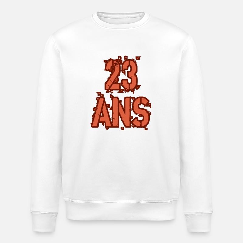 23 ANS - Sweat bio ROLLER Stanley/Stella Unisexe - blanc