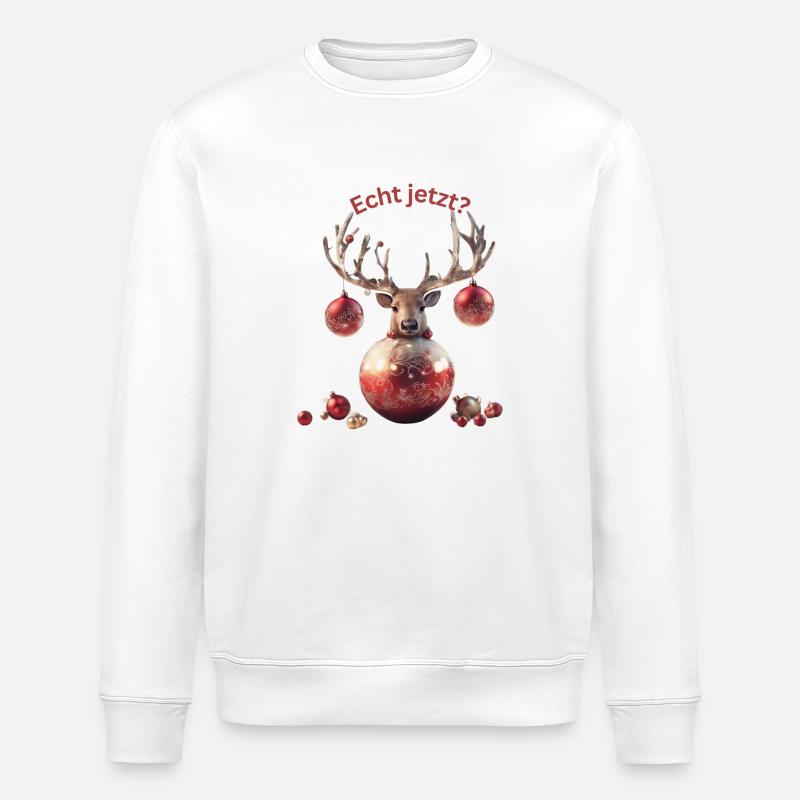Echt jetzt? - Stanley/Stella Unisex Bio-Sweatshirt ROLLER - Weiß