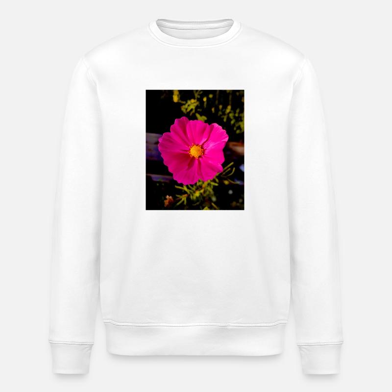 Cosmea - Stanley/Stella Unisex Bio-Sweatshirt ROLLER - Weiß