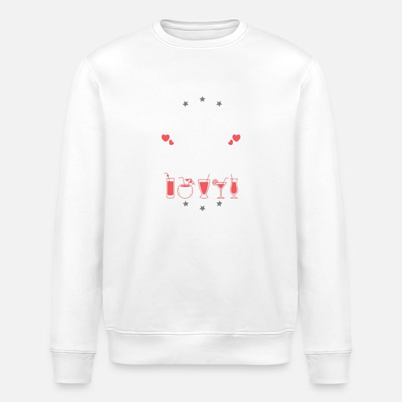 Cancun Drinking Team - Stanley/Stella Unisex Bio-Sweatshirt ROLLER - Weiß