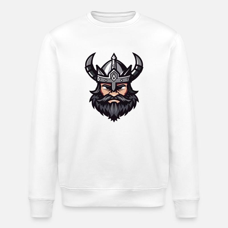 Valhalla viking - Sweat bio ROLLER Stanley/Stella Unisexe - blanc