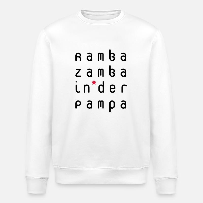buerofraeulin-ramba-zamba - Stanley/Stella Unisex Bio-Sweatshirt ROLLER - Weiß