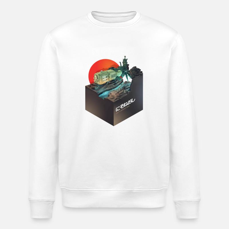 Arcadia spaceship - Sweat bio ROLLER Stanley/Stella Unisexe - blanc