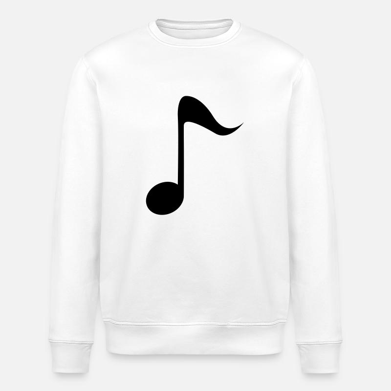 Note - Stanley/Stella Unisex Bio-Sweatshirt ROLLER - Weiß