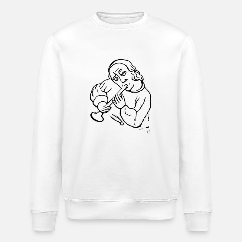 Musiker - Stanley/Stella Unisex Bio-Sweatshirt ROLLER - Weiß