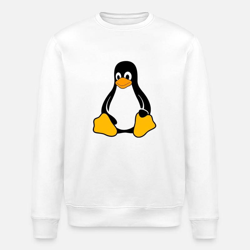 Pinguin - Stanley/Stella Unisex Bio-Sweatshirt ROLLER - Weiß