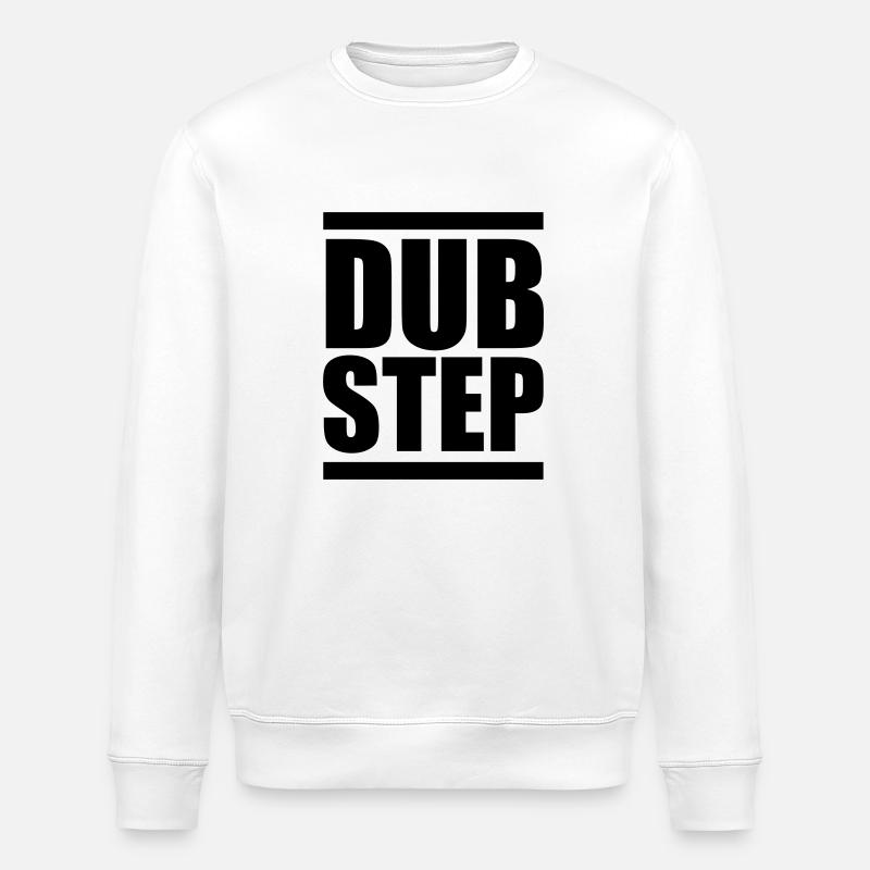 Dubstep - Stanley/Stella Unisex Bio-Sweatshirt ROLLER - Weiß