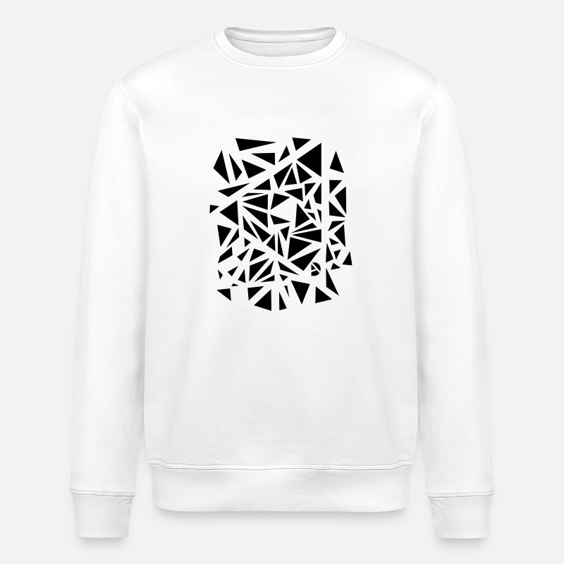 AD Triangle Explosion - Stanley/Stella Unisex Bio-Sweatshirt ROLLER - Weiß