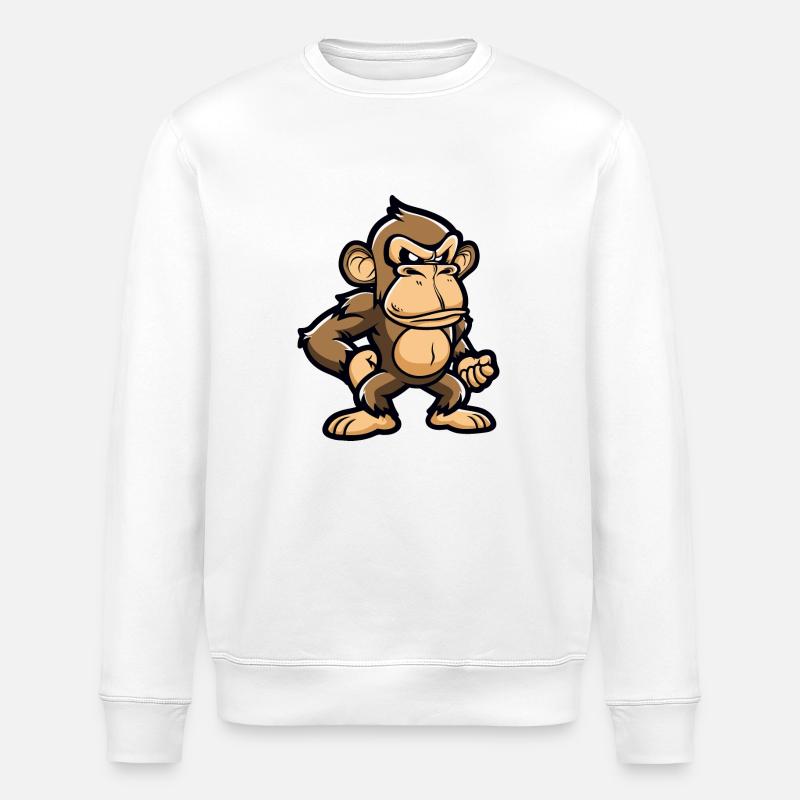 singe - Sweat bio ROLLER Stanley/Stella Unisexe - blanc