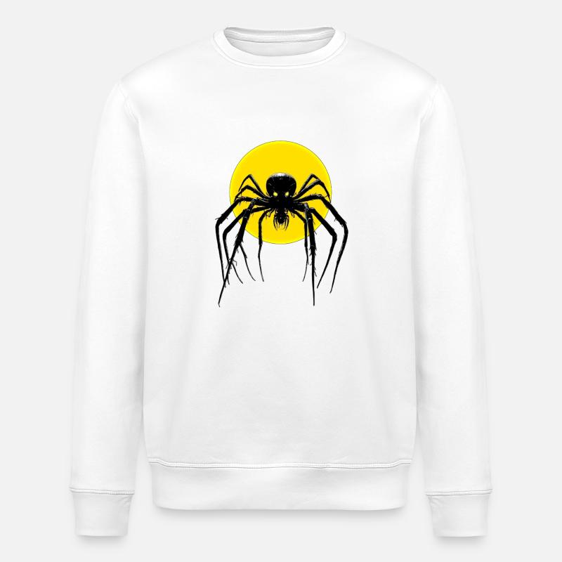 Spider - Stanley/Stella Unisex Bio-Sweatshirt ROLLER - Weiß