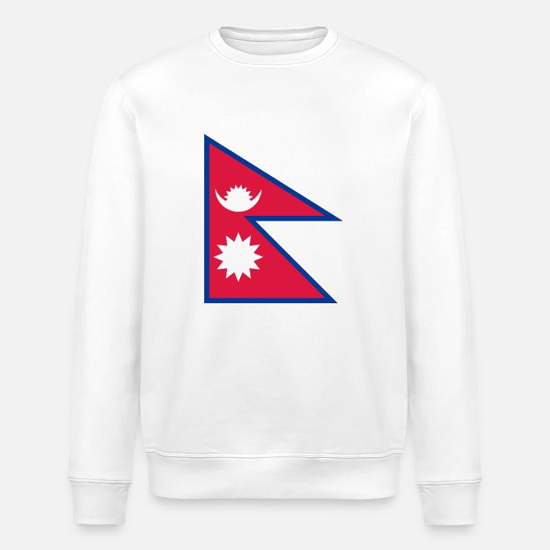 Nepal - Stanley/Stella Unisex Bio-Sweatshirt ROLLER - Weiß