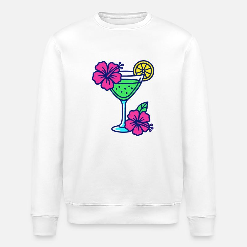 cocktail 1 - Stanley/Stella Unisex Bio-Sweatshirt ROLLER - Weiß