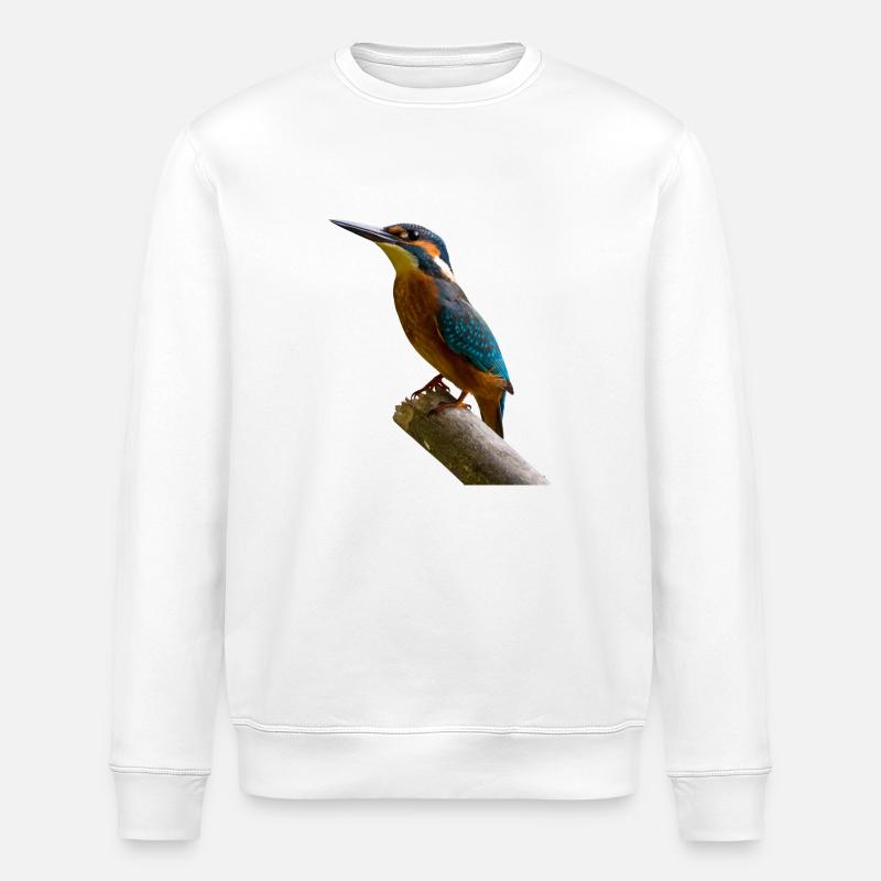 martin-pêcheur oiseau pic pic martin-pêcheur - Sweat bio ROLLER Stanley/Stella Unisexe - blanc