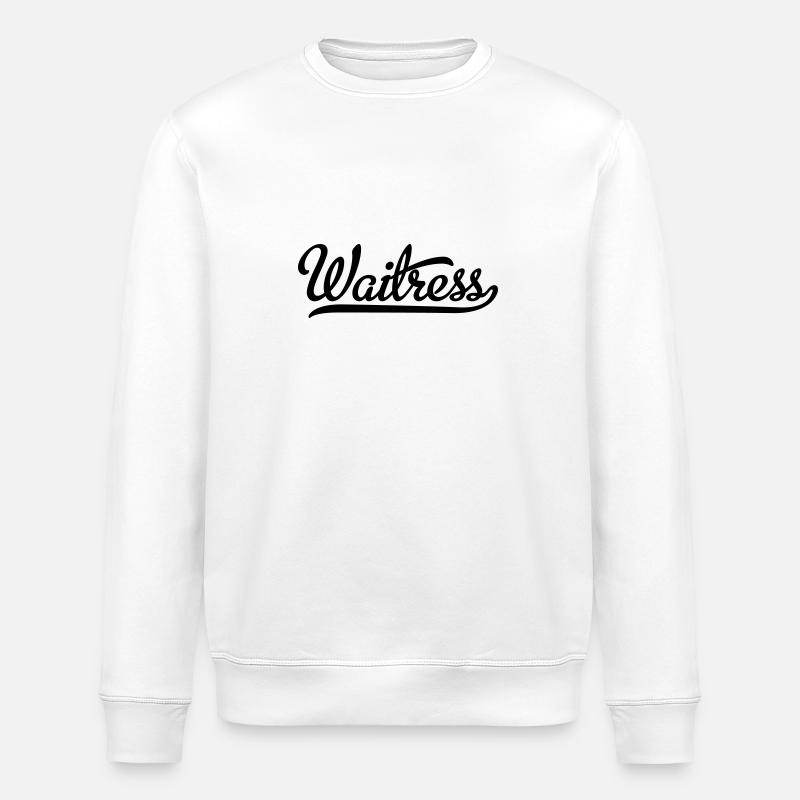 waitress - Stanley/Stella Unisex Bio-Sweatshirt ROLLER - Weiß