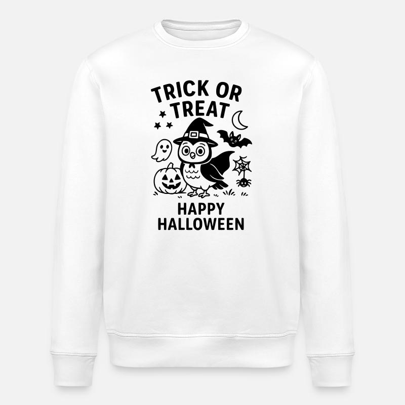 trick - Stanley/Stella ROLLER Unisex Organic Sweatshirt - white