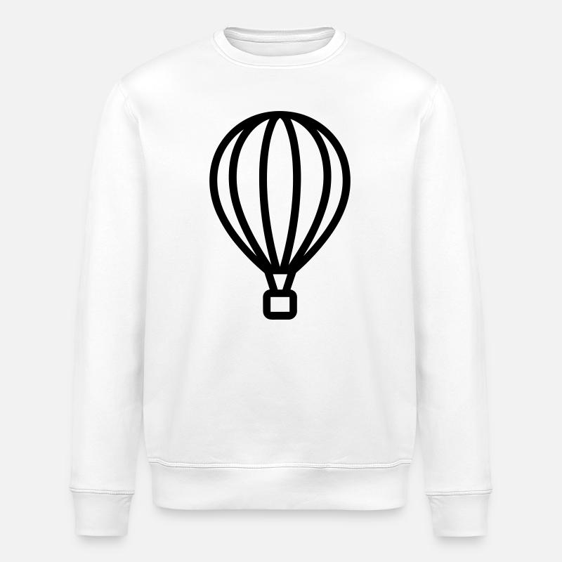 Luftballon - Stanley/Stella Unisex Bio-Sweatshirt ROLLER - Weiß
