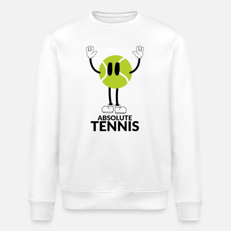 Absolute Tennis - Stanley/Stella ROLLER Unisex Organic Sweatshirt - white