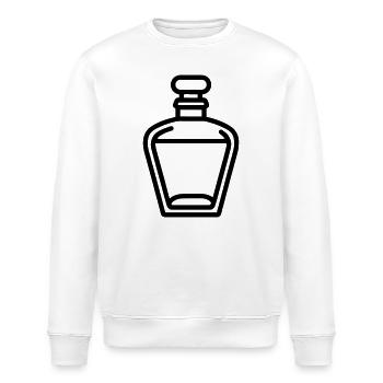 perfume bottle - Stanley/Stella ROLLER Unisex Organic Sweatshirt - white - Front - Nik (191cm)