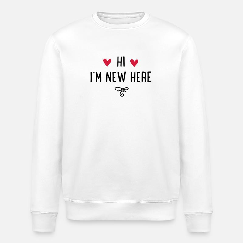 NEWHEREBABY - Sweat bio ROLLER Stanley/Stella Unisexe - blanc