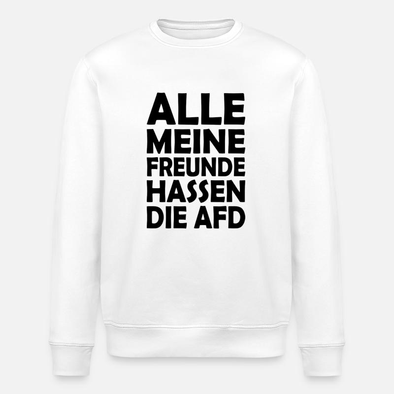afd - Stanley/Stella Unisex Bio-Sweatshirt ROLLER - Weiß