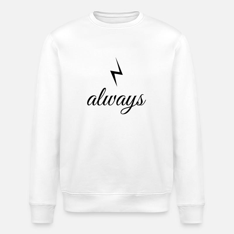 always - Stanley/Stella Unisex Bio-Sweatshirt ROLLER - Weiß
