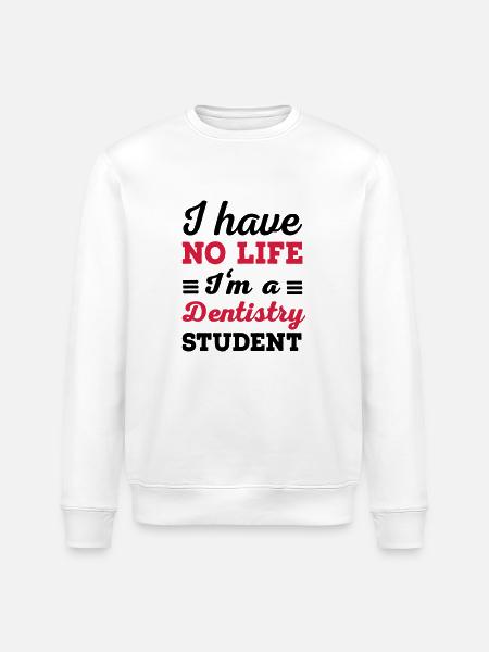 dentist - Stanley/Stella ROLLER Unisex Organic Sweatshirt - white