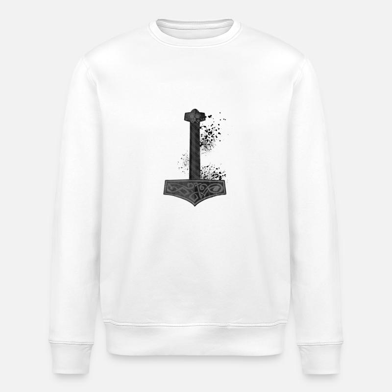 marteauthor - Sweat bio ROLLER Stanley/Stella Unisexe - blanc