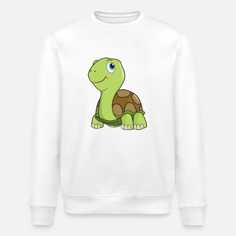 Tortue tortue - Sweat bio ROLLER Stanley/Stella Unisexe - blanc