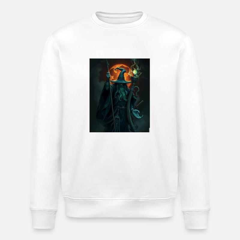 Magicien - Sweat bio ROLLER Stanley/Stella Unisexe - blanc